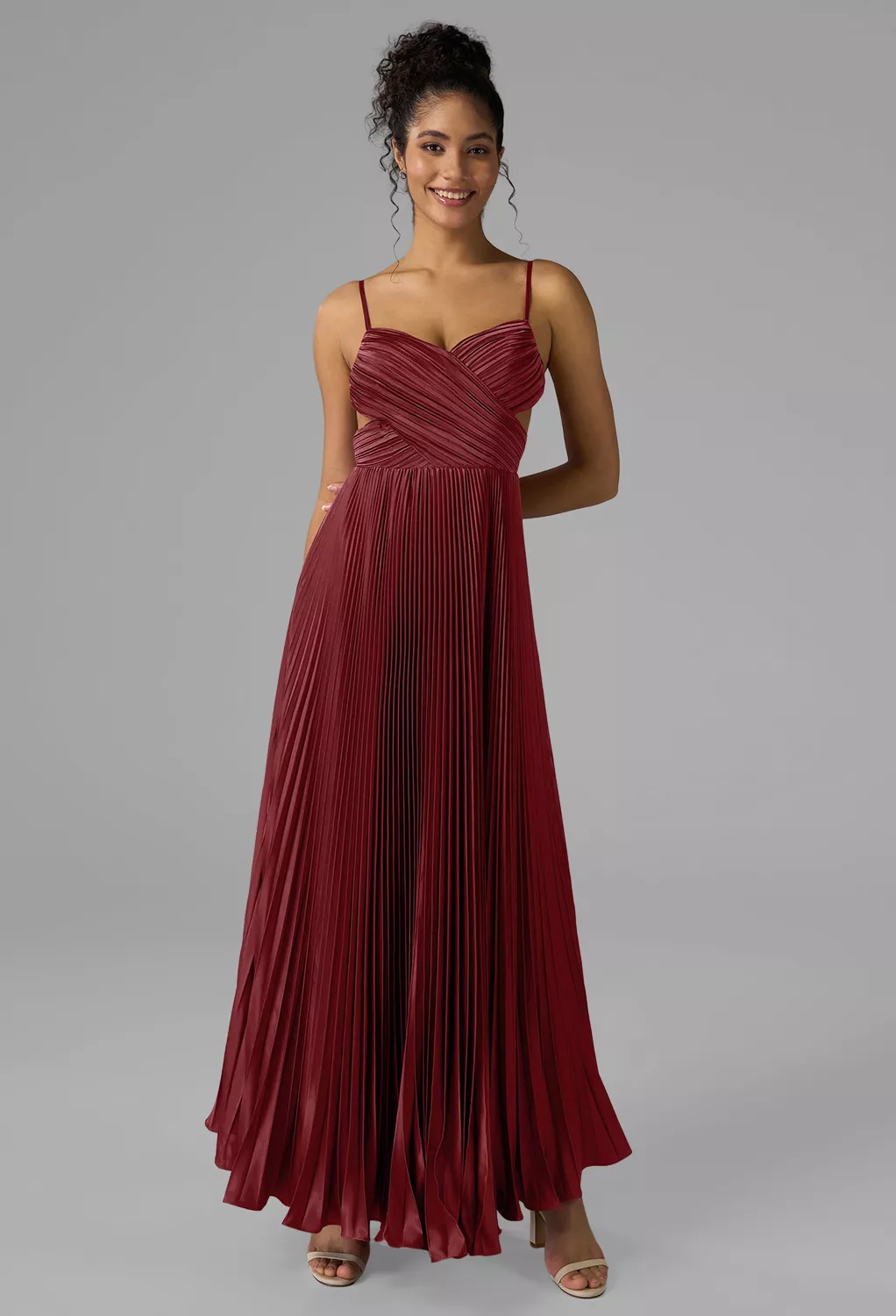 AW Chantelle Burgundy  Bridesmaid Dresses